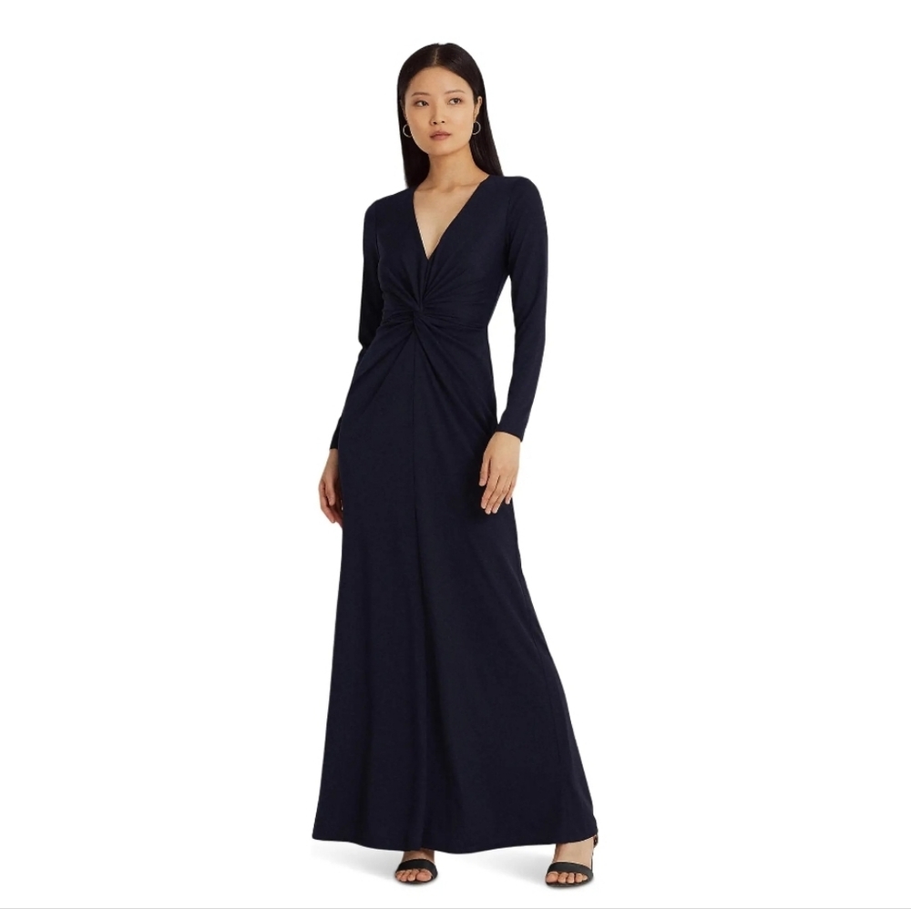 Ralph Lauren Black Long Sleeve Dress